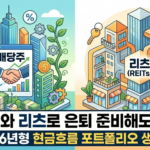 배당주와 리츠로 은퇴 준비해도 될까? 2026년형 현금흐름 포트폴리오 생각법 7