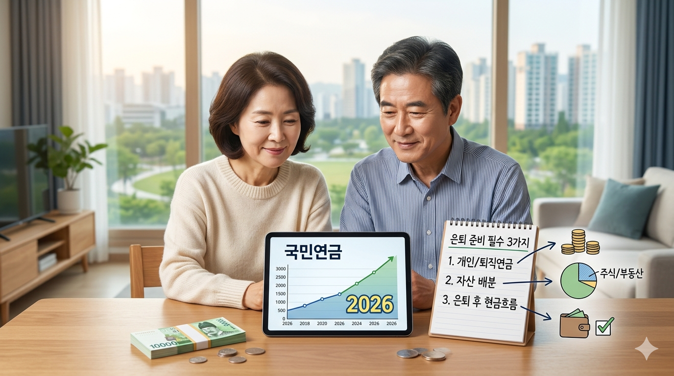 국민연금만으로 은퇴 가능할까? 2026년 현실적으로 점검해봤습니다 1