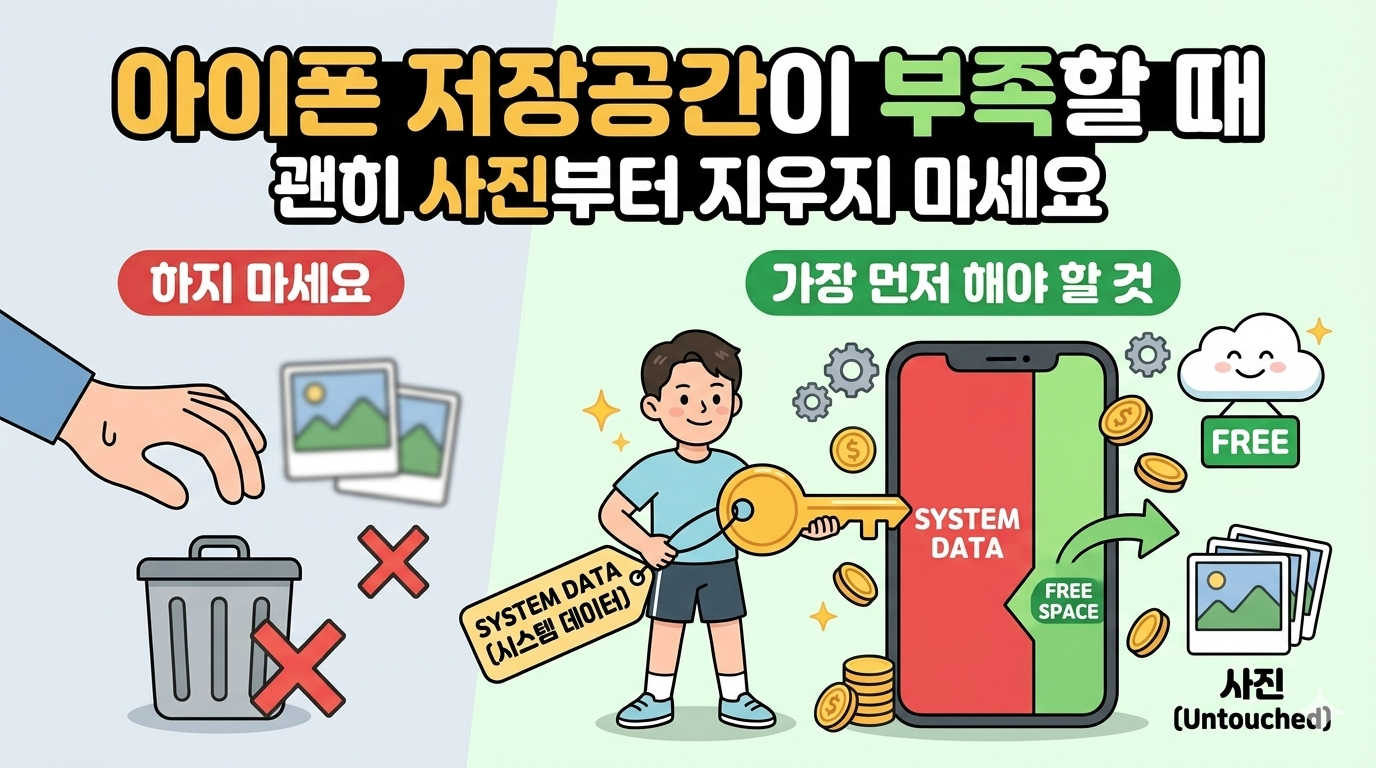 아이폰 저장공간이 부족할 때 가장 먼저 해야 할 것, 괜히 사진부터 지우지 마세요 1