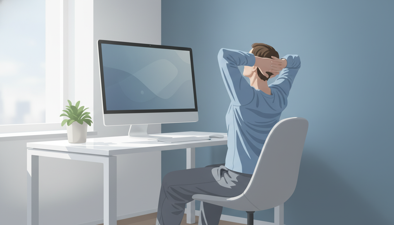 잦은 목/허리 통증? 앉아서 일하는 당신을 위한 5분 스트레칭 & 자세 교정법 (사무실/집에서 가능) 1