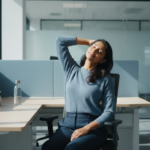 오피스 증후군 예방을 위한 어깨, 목 통증 완화 스트레칭 5가지 7