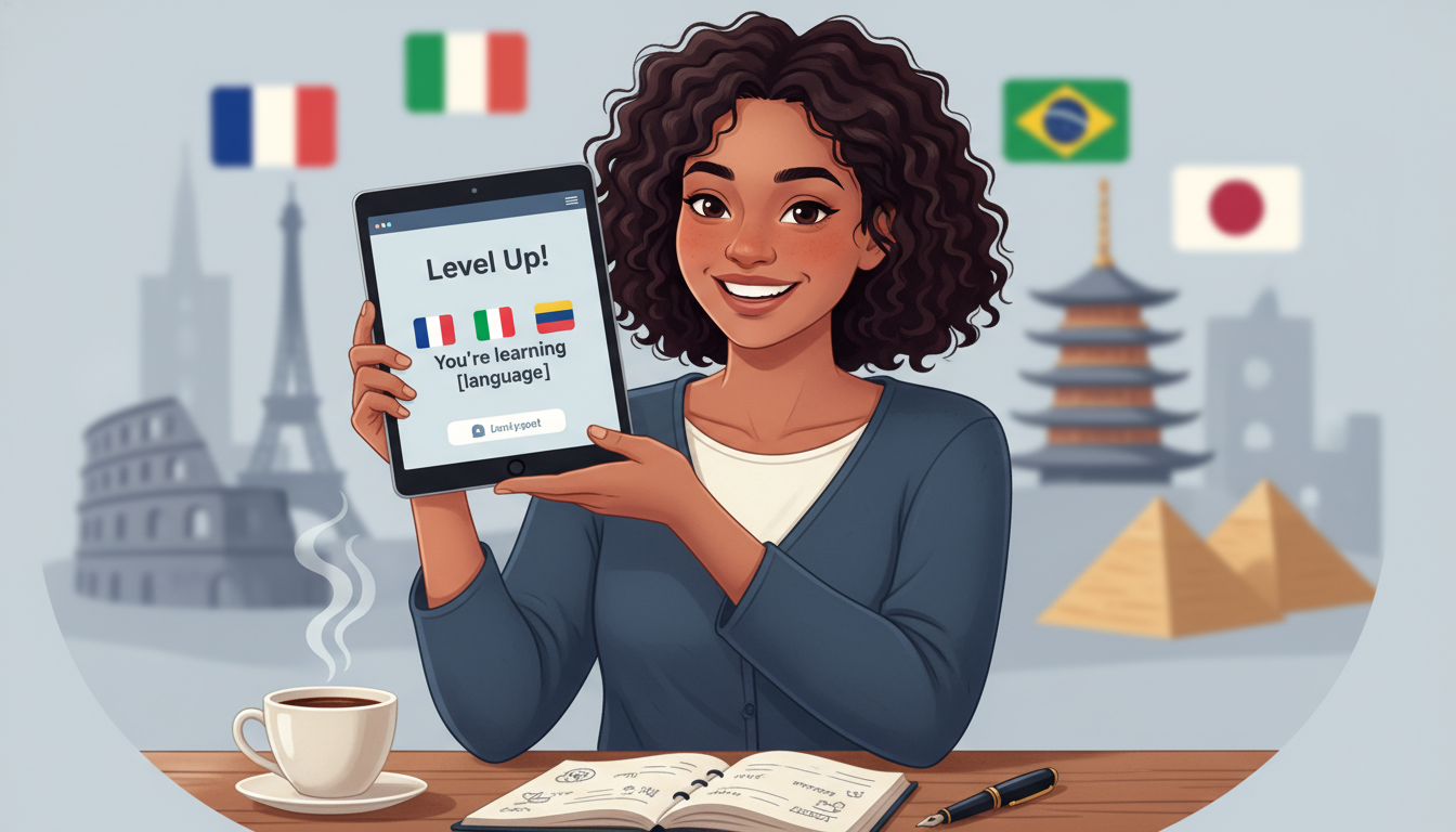 "작심삼일 끝!" 내가 직접 써보고 효과 본 '취미 외국어' 앱 3가지 심층 비교 & 활용 꿀팁 1