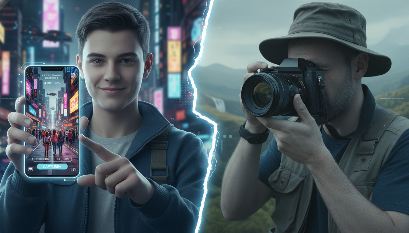 "스마트폰 사진 VS 미러리스" 취미 사진가를 위한 2026년 최신 장비 비교 분석 (가성비부터 전문가 추천까지) 1