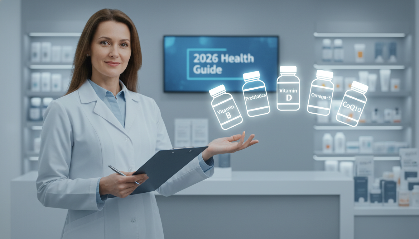 영양제 유목민 탈출! 2026년 약사가 추천하는 필수 영양제 TOP 5 심층 비교 분석 1