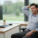 앉아서 일하는 당신을 위한 목/어깨 통증 해소 5분 스트레칭 루틴 (사무실에서 바로 따라하세요!) 7