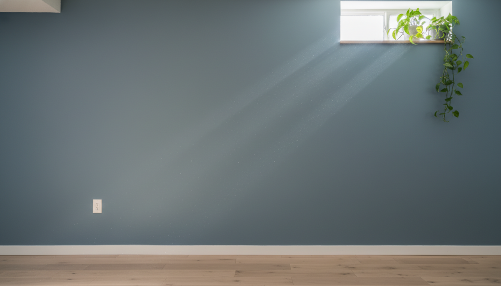 곰팡이 방지 기능성 페인트 활용, 지하층 원룸 결로 현상 해결 벽면 시공 노하우 2