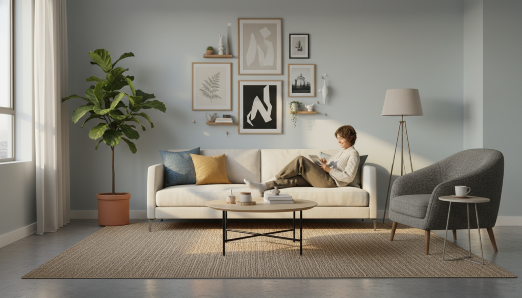 1인 가구 월세집 보증금 걱정 없이 벽 손상 최소화하는 액자 및 선반 설치 아이디어 2