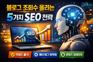 블로그 조회수 올리는 5가지 실용적인 SEO 전략 7