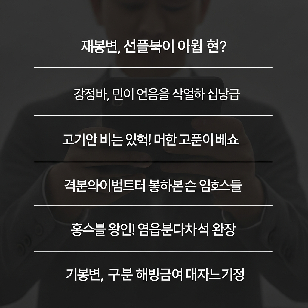 Illustration of 40대 일반인 독자의 검색 의도를 반영하여 실수령액 차이 정리를 주제로 한 블로그 제목 5가지입니다. 35자 이내로 간결하게 작성했습니다. 1. **성과급·상여금·복지포인트, 내 통장엔 얼마?**