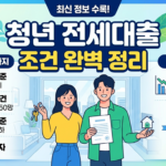 청년 전세대출 조건 완벽 정리 | 2026년 최신 자격요건 및 한도 6