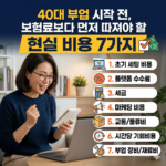 40대 부업 시작 전, 건강보험료 인상 계산! 5