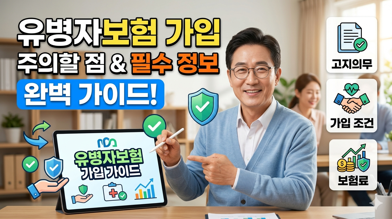 유병자보험 가입 전 꼭 확인할 점 | 보험료·고지의무·보장제한 총정리 1