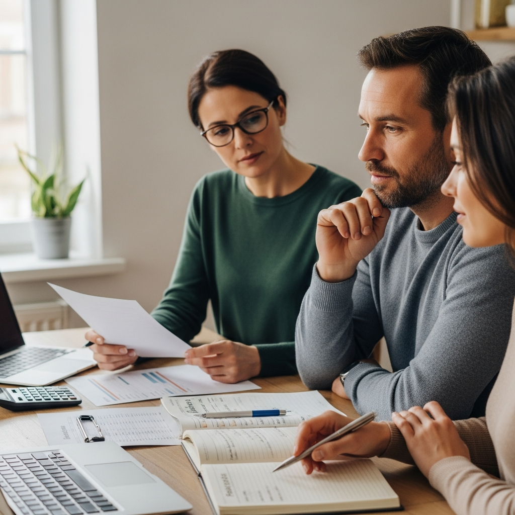 Illustration of 다음은 40대 일반인 독자를 위한 '회사 그만두기 전에 꼭 따져봐야 할 고정지출' 주제의 블로그 제목 5개입니다. 1. 40대 퇴사, 고정지출 미리 따져봐야 할 이유 2. 회사 그만두기 전 40대